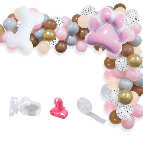 Dog Party Decorations, Pink Dog Paw Balloon Garland Arch Kit Puppy Pet Dog Party Balloons Garland with Bone Dog Paw Foil Balloons for Girl Baby Shower Dog Birthday Decorations Dog Party supplies Dog Party Decorations, Pink Dog Paw Balloon Garland Arch Kit Puppy Pet Dog Party Balloons Garland with Bone Dog Paw Foil Balloons for Girl Baby Shower Dog Birthday Decorations Dog Party supplies