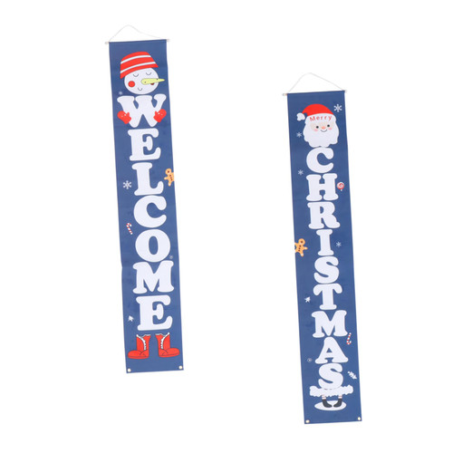 BESTOYARD Pair Christmas Curtain Outdoor Signs Halloween Decorations Halloween Outdoor Decorations Christmas Welcome Sign Welcome Christmas Decor Merry Creative Door Decoration Door Banner BESTOYARD Pair Christmas Curtain Outdoor Signs Halloween Decorations Halloween Outdoor Decorations Christmas Welcome Sign Welcome Christmas Decor Merry Creative Door Decoration Door Banner