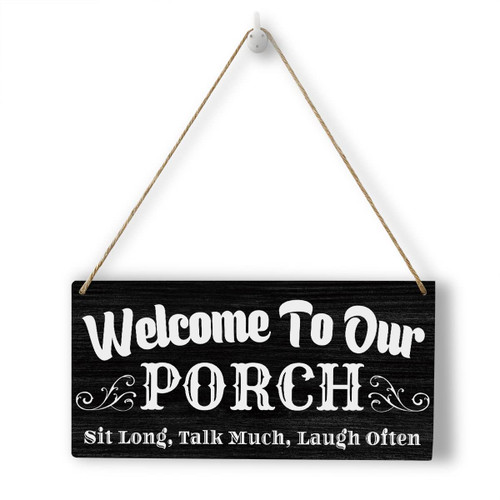 Rustic Welcome Sign Porch Decor Wood Wall Art Wall Hanging Decor Motivational Housewarming Gift Wooden Decorative Plaque Sign for Home Farmhouse Door Front Porch Decor Welcome to Our Porch Sign Rustic Welcome Sign Porch Decor Wood Wall Art Wall Hanging Decor Motivational Housewarming Gift Wooden Decorative Plaque Sign for Home Farmhouse Door Front Porch Decor Welcome to Our Porch Sign