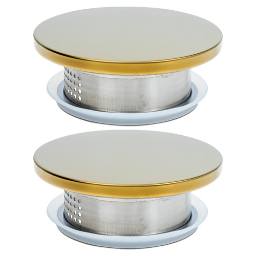 Operitacx Stainless Steel Water Bottle 2pcs Water Pitcher Lids Stainless Steel Glass Lids Covers Anti- Resistant Bottle Stoppers for Water Jug Beverage Ice Tea Pitcher Glass Pitcher