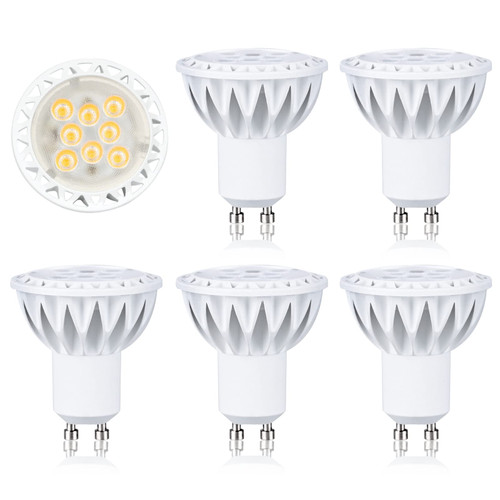 Baolight GU10 LED Dimmable Warm White 50W Halogen Bulbs Equivalent 38 Degree Beam Angle Spot Light Bulb , for Recessed Track Lighting , 6-Pack Baolight GU10 LED Dimmable Warm White 50W Halogen Bulbs Equivalent 38 Degree Beam Angle Spot Light Bulb , for Recessed Track Lighting , 6-Pack