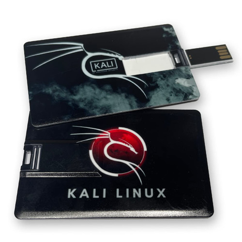 Kali Linux Live Boot USB Operating System Install Bootable Boot Recovery Live 64 GB Credit Bank Card USB Flash Drive | Pen Drive | 64 Bit Penetration Testing Operating System-by Offensive Security