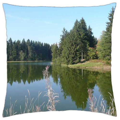 LESGAULEST Throw Pillow Cover (24x24 inch) - Seascape Resin Lakes Ponds Nature Landscape LESGAULEST Throw Pillow Cover (24x24 inch) - Seascape Resin Lakes Ponds Nature Landscape