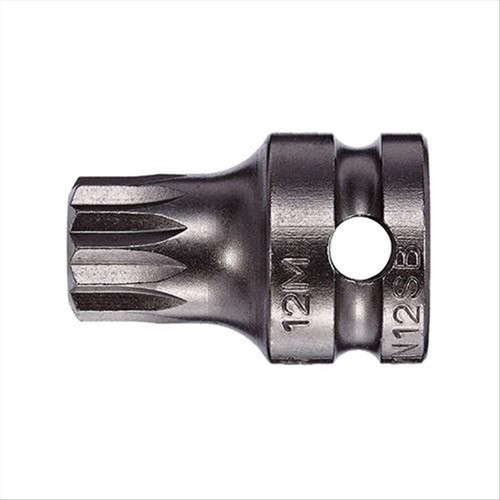 Triple Square 12 Socket Bit x 1" - 3/8 Sq Dr