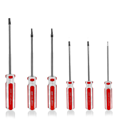 Litoexpe 6 Pcs Magnetic Triangle Head Screwdriver Set, Triangle Screws Driver Tool, 1.8mm, 2.0mm, 2.3mm, 2.7mm, 3.0mm, 4.2mm