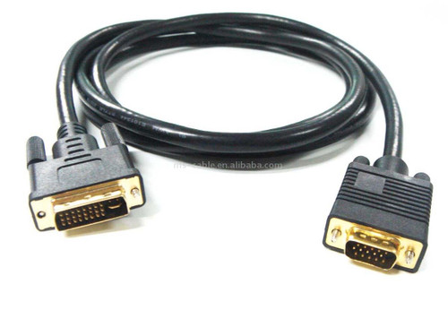 Vaster DVI Cable, DVI Analog to VGA Cable, Monitor Cable, 6 Ft