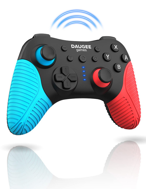 Daugee Switch Controller, Wireless Pro Controller Compatible with Switch Pro/Lite/OLED, Pro Controller for Nintendo Switch Accessories, Screenshot, Wake-up, Adjustable Turbo and Vibration Functions