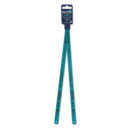 Eclipse Professional Tools 71-424RPRED 12" Predator Bimetal 24TPI Hacksaw Blade Twin Pack