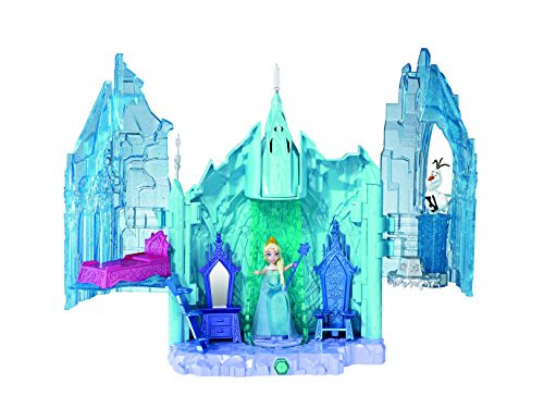 Disney Frozen Small Doll Elsa and Magical Lights Palace Playset Disney Frozen Small Doll Elsa and Magical Lights Palace Playset