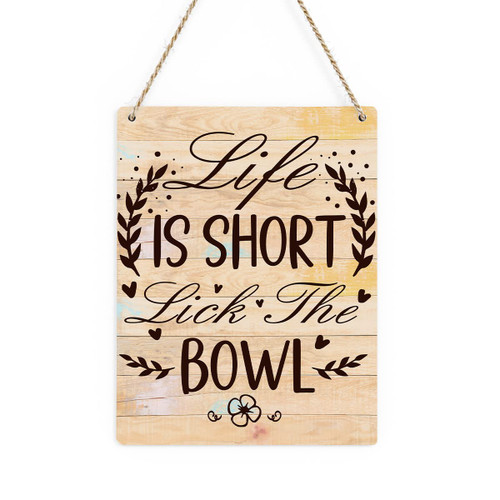 Farmhouse Kitchen Decor Rustic Wood Sign Wall Hanging Decor Home Decor Wooden Wall Decor Wood Plaque Wall Porch Door Decorations for Bar Cafe Kitchen Dining Room Bedroom Living Room Lick The Bowl Farmhouse Kitchen Decor Rustic Wood Sign Wall Hanging Decor Home Decor Wooden Wall Decor Wood Plaque Wall Porch Door Decorations for Bar Cafe Kitchen Dining Room Bedroom Living Room Lick The Bowl