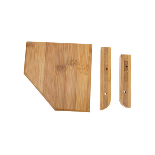 VOSAREA 1 Set Corner Shelf Wall Mount Shelves Corner Bookshelf Speakers Stands Corner Floating Holder Wall Corner Rack Wall-Mounted Shelves Wall Mounted Floating Shelf Bamboo Wall Board