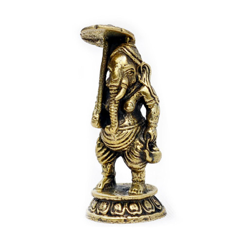 Vietguild's Ganesh Bronze Figurine Statue Amulet