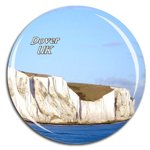 Weekino UK England The White Cliffs of Dover Fridge Magnet 3D Crystal Glass Tourist City Travel Souvenir Collection Gift Strong Refrigerator Sticker