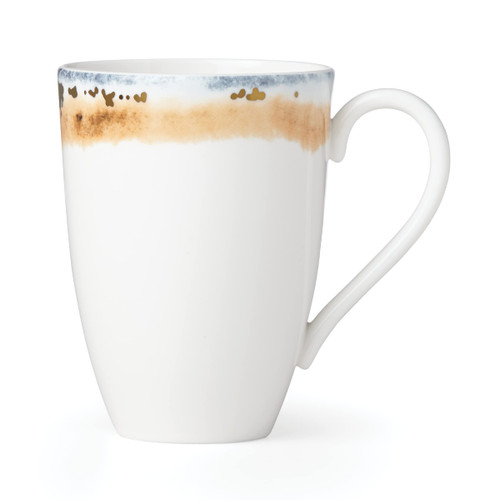 LENOX Blue Watercolor Horizons Mug, 0.65 LB