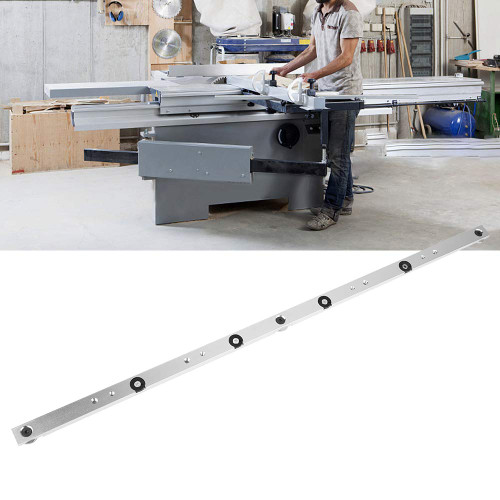 Jacksking Rail Miter Bar, 650mm Aluminum Alloy Rail Miter Bar Slider Table Saw Gauge Rod Miter Gauge Woodworking Tool