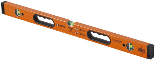 Keson LKB32 Aluminum Box Beam Level with 3 20% Magnified Vials, 32-Inch, Orange