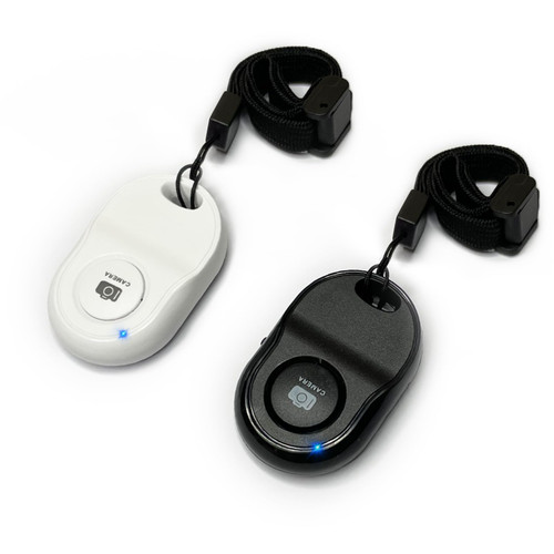Wireless Smartphone Camera Remote Control (2 Pack) for Photos & Videos, Bluetooth Remote Shutter for iPhone/Android/iPad/Tablets with Adjustable Wrist Strap,Selfie Clicker for Photos & Videos.