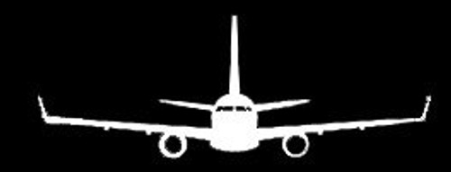 LLI Airplane Landing Decal Vinyl Sticker | Cars Trucks Vans Walls Laptop | White | 5.5 x 2 in | LLI745 LLI Airplane Landing Decal Vinyl Sticker | Cars Trucks Vans Walls Laptop | White | 5.5 x 2 in | LLI745