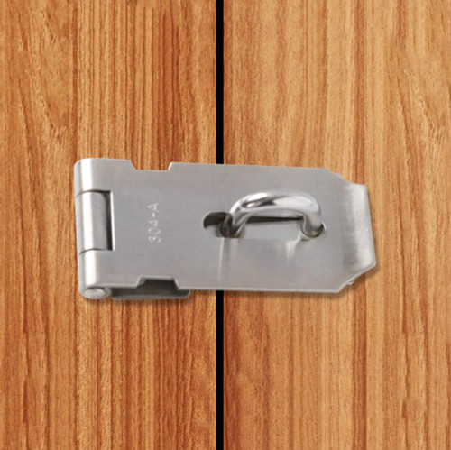 dingchi Padlock Hasp Door Clasp Hasp Lock Latch SUS 304 Stainless Steel Brushed Nickel