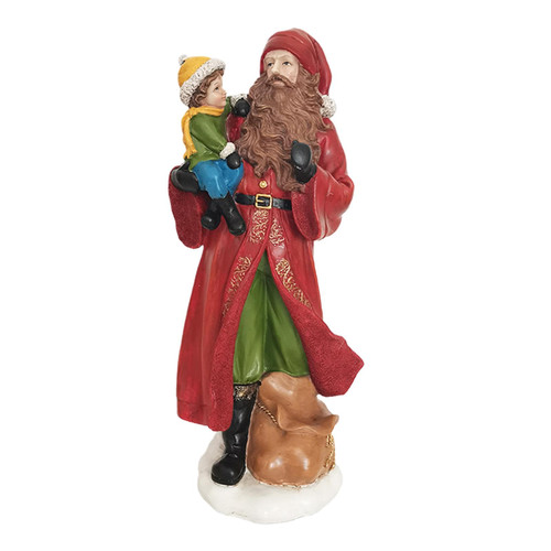B Baosity Saint Joseph Carrying Child Jesus Religious Statues Catholic Figurine Praying Worship Holy Sculpture for Housewarming Home Decorative 13'' H