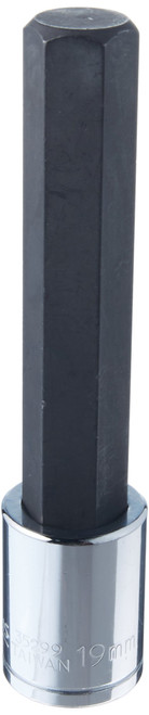 Williams JHW35299 1/2" Drive Hex Long Bit Socket, 19mm