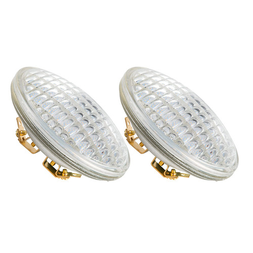 SHUWDKAR PAR36 LED Landscape Light Bulb, 36 Watt Halogen Equivalent 6W 600 Lumen, Bright White 3000K, PAR36 LED 12V for Landscape Lighting,Off-Road Vehicles,RV Vehicles,Tractor, 2 Pack