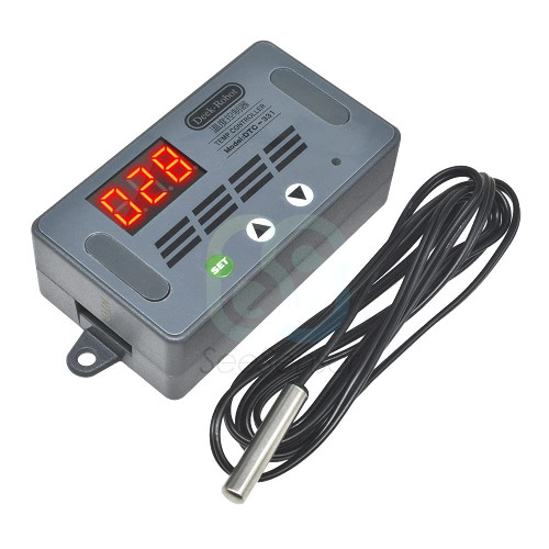 DTC-331 DC 12V 10A LED Digital Temperature Controller Thermostat Temperature Control Switch Waterproof NTC Sensor Probe