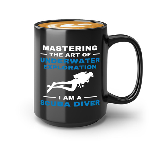 Flairy Land Scuba Diving Coffee Mug 15oz Black -Underwater Exploration - Scuba Diving Dad Scuba Diver Ocean Diver Diving Coach Swimmer Diver Instructor Flairy Land Scuba Diving Coffee Mug 15oz Black -Underwater Exploration - Scuba Diving Dad Scuba Diver Ocean Diver Diving Coach Swimmer Diver Instructor