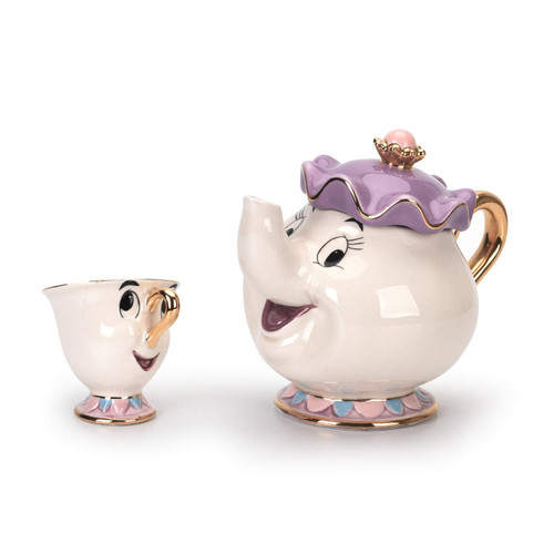 GZHaiTuoSi Cartoon New Beauty And The Beast Teapot Mug Mrs Potts Chip Tea Pot Cup One Set Lovely & set GZHaiTuoSi Cartoon New Beauty And The Beast Teapot Mug Mrs Potts Chip Tea Pot Cup One Set Lovely & set