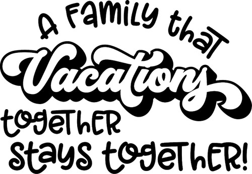 Car Sticker A Family That Vacations Together Stays Together Funny Travel Trip Car Window Decal Sticker White 7 Inch Car Sticker A Family That Vacations Together Stays Together Funny Travel Trip Car Window Decal Sticker White 7 Inch