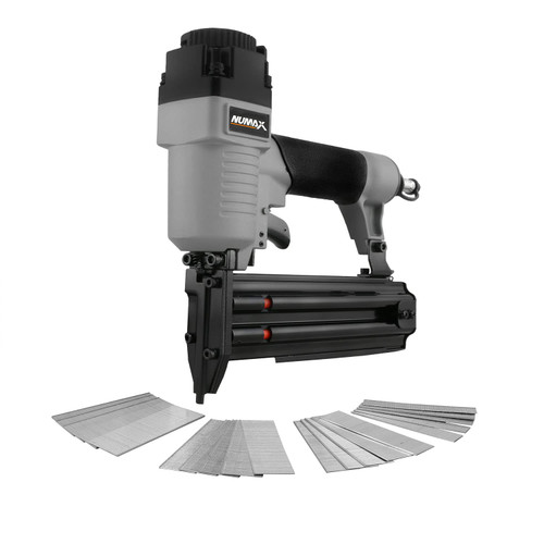 NuMax SBR50WN Pneumatic 18-Gauge 2" Brad Nailer with Nails (2000 count) NuMax SBR50WN Pneumatic 18-Gauge 2" Brad Nailer with Nails (2000 count)
