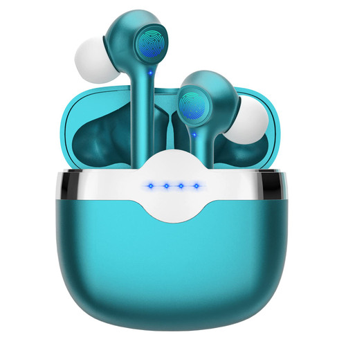 YHT Earbuds Wireless Bluetooth 5.3 Ear Buds 4-Mics Clear Calls ENC Noise Cancelling Earphones 30H Playtime Deep Bass Ear Buds Waterproof Sports Earbud & in-Ear Headphones for iPhone Android (Green) YHT Earbuds Wireless Bluetooth 5.3 Ear Buds 4-Mics Clear Calls ENC Noise Cancelling Earphones 30H Playtime Deep Bass Ear Buds Waterproof Sports Earbud & in-Ear Headphones for iPhone Android (Green)