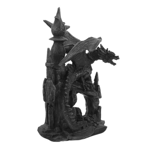 Abaodam Halloween Decorations Outdoor Statues Office Desk Accessories Shelf Decorations Dragon Decor Garden Figurines Horror Collectibles Skeleton Decorate Collection Props Resin