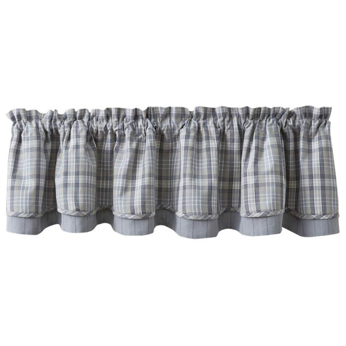 Park Designs Hartwick Lined Layered Valance 72'' x 16''