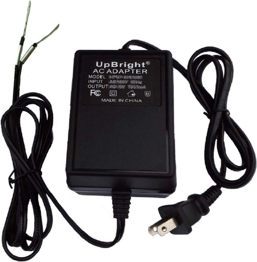 UpBright AC Adapter Compatible with Hunter Model WT1-57-029R WT157029R WT57-2401000AE WT572401000AE Transformer Sprinkler System Irrigation 24VAC Power Supply Cord Cable Battery Charger PSU