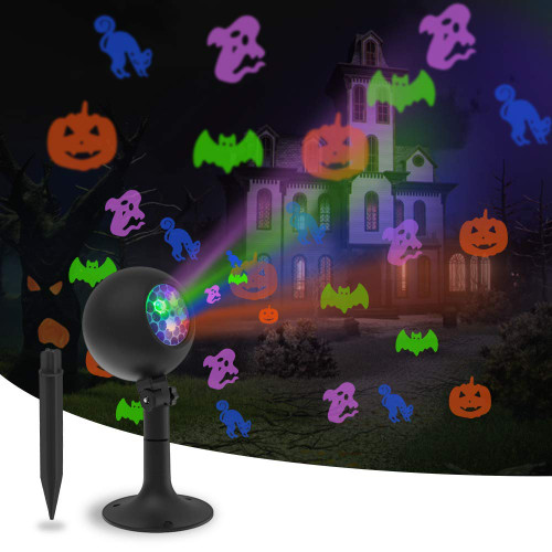Auxiwa Halloween Lights Outdoor Decorations Projector Show LED Indoor Pumpkin Projection Outside Spotlight for Holiday House Yard Garden Party Decorations Auxiwa Halloween Lights Outdoor Decorations Projector Show LED Indoor Pumpkin Projection Outside Spotlight for Holiday House Yard Garden Party Decorations