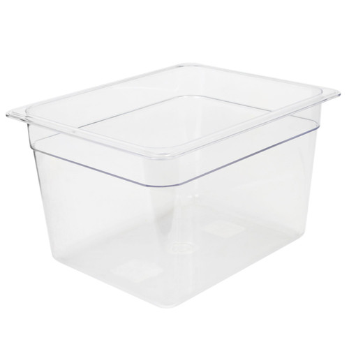 Excellante 849851007062 Deep Polycarbonate Food Pan, 8", Half Size