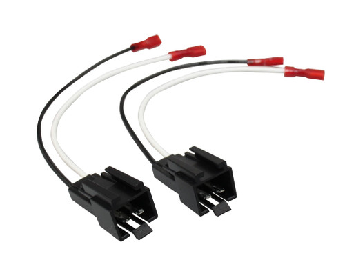 YONGJIANGXIA Wire Harness for Metra 72-6512 2-Pin Speaker Connector for Chrysler 2 Pieces