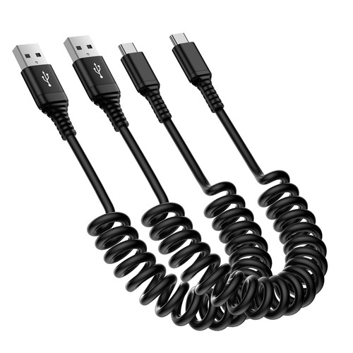 Android Auto Coiled USB C Cable for Car Samsung Charger Fast Charging Cord Type C Retractable Cable 3/6FT for Samsung Galaxy A14 5G/A03s/S23/S22/S10/S9/A54/A53/A52/A51/A34/A32/A24/A23/A13/A12/A11 Android Auto Coiled USB C Cable for Car Samsung Charger Fast Charging Cord Type C Retractable Cable 3/6FT for Samsung Galaxy A14 5G/A03s/S23/S22/S10/S9/A54/A53/A52/A51/A34/A32/A24/A23/A13/A12/A11