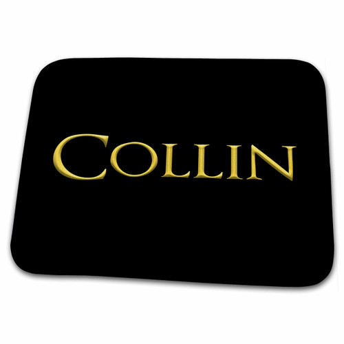 3dRose Denver known baby boy name in the USA. Yellow, black charm... - Dish Drying Mats (ddm-353995-1) 3dRose Denver known baby boy name in the USA. Yellow, black charm... - Dish Drying Mats (ddm-353995-1)