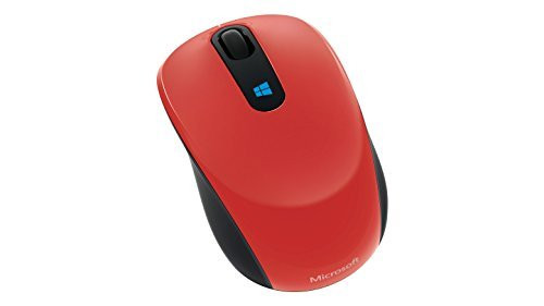 Microsoft Sculpt Mobile Mouse, Flame Red V2 (43U-00024)