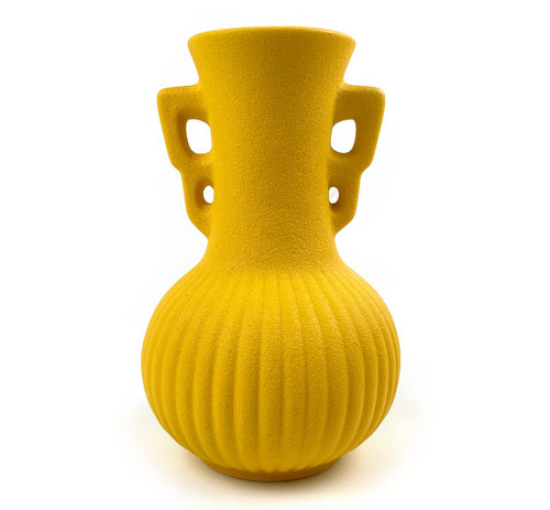 Ceramic Vase,Modern Farmhouse Living Room Decor,Flower Vases for Rustic Home Decor,Shelf Decor,Coffee Table,Bookshelf,Mantel and Entryway Decor(Yellow) Ceramic Vase,Modern Farmhouse Living Room Decor,Flower Vases for Rustic Home Decor,Shelf Decor,Coffee Table,Bookshelf,Mantel and Entryway Decor(Yellow)