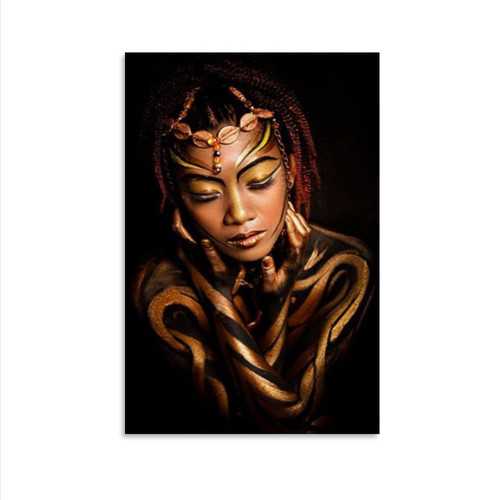 ToMart Art Figure Poster Asian Female Poster Home Decor Canvas Painting Wall Art Poster for Bedroom Living Room Decor 08x12inch(20x30cm) Unframe-Style