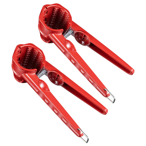 2Pcs Nutcracker Pecan Nut Cracker Walnut Cracker Durable Stainless Steel Walnut Pliers Kitchen Tools