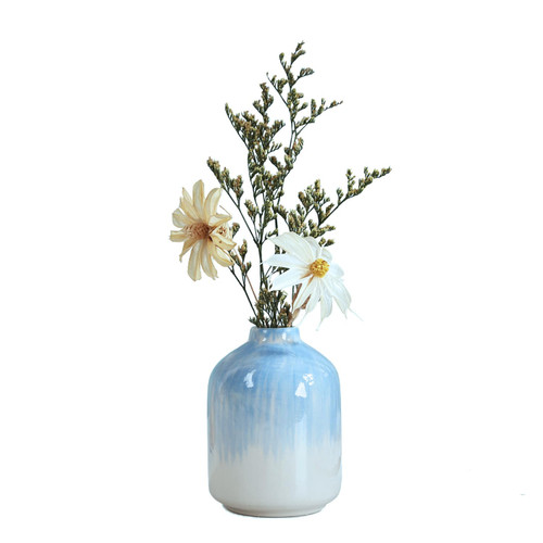 Ceramic Vase for Home Decor,Ceramic Vase, Dried Flower Vase, Living Room Decoration, Flower Arrangement Decoration Shooting Props,The Best Gift (Glaze Light Blue) Ceramic Vase for Home Decor,Ceramic Vase, Dried Flower Vase, Living Room Decoration, Flower Arrangement Decoration Shooting Props,The Best Gift (Glaze Light Blue)
