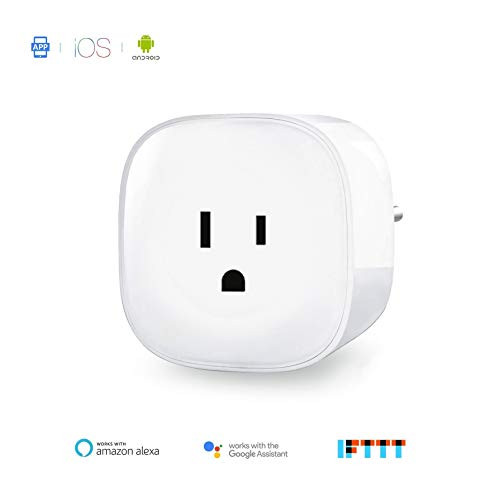 Smart-Plug Smart-WiFi-Plug,Meross Smart Plug with Energy Monitoring Compatible with Alexa/Google Home/IFTTT Smart Plug Outlet with Timer/Remote Control/Voice Control (1 Pack)