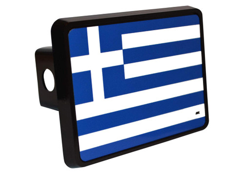 Greek Greece Flag Trailer Hitch Cover Plug Gift Idea