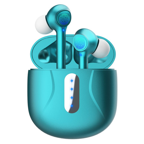Wireless Earbuds Bluetooth 5.3 Ear Buds 4-Mics Clear Call ENC Noise Cancelling Earphones 30H Playtime Deep Bass Wireless Earbuds Waterproof Sports Earbud & In-Ear Headphones for iPhone Android (Green) Wireless Earbuds Bluetooth 5.3 Ear Buds 4-Mics Clear Call ENC Noise Cancelling Earphones 30H Playtime Deep Bass Wireless Earbuds Waterproof Sports Earbud & In-Ear Headphones for iPhone Android (Green)