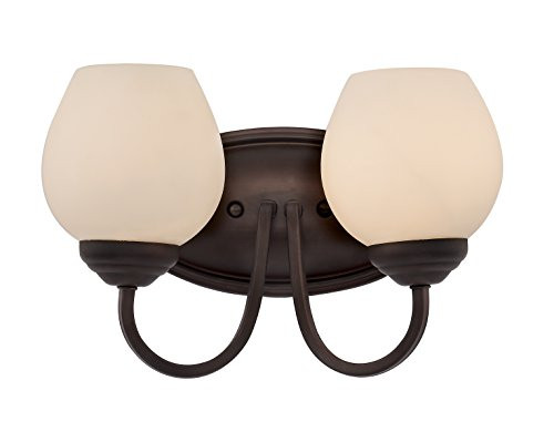 Trans Globe Lighting 70532 ROB Indoor Claiborne 14" Wall Sconce, Rubbed Oil Bronze