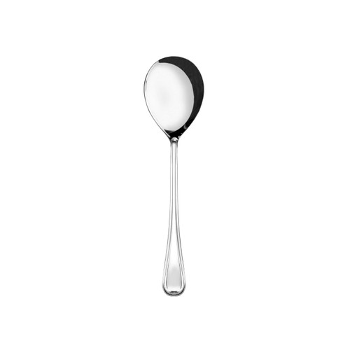 Thunder Group Stainless steel 9-3/4" solid luxor spoon, comes in each